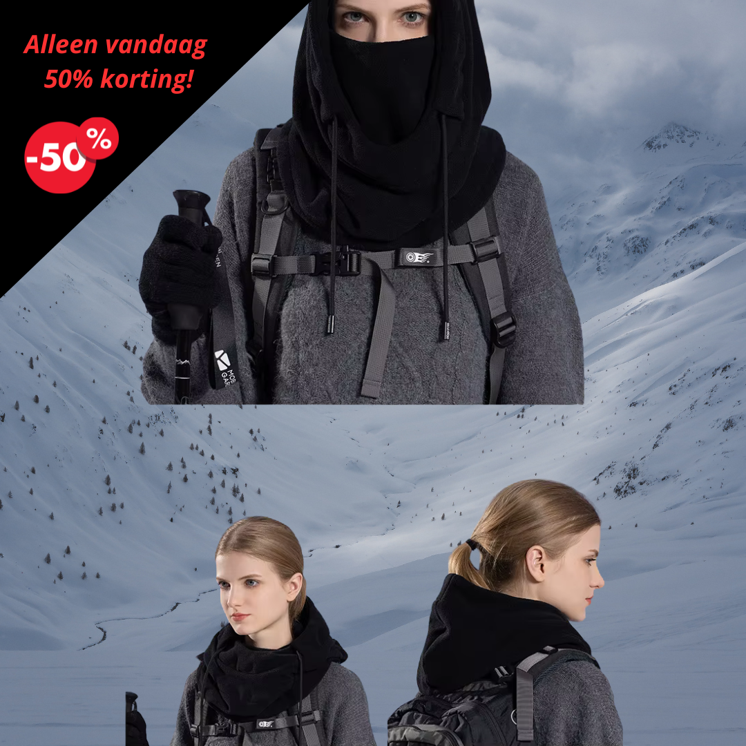 AeroShield Pro Hood™|Altijd klaar voor de kou, de wind en de actie
