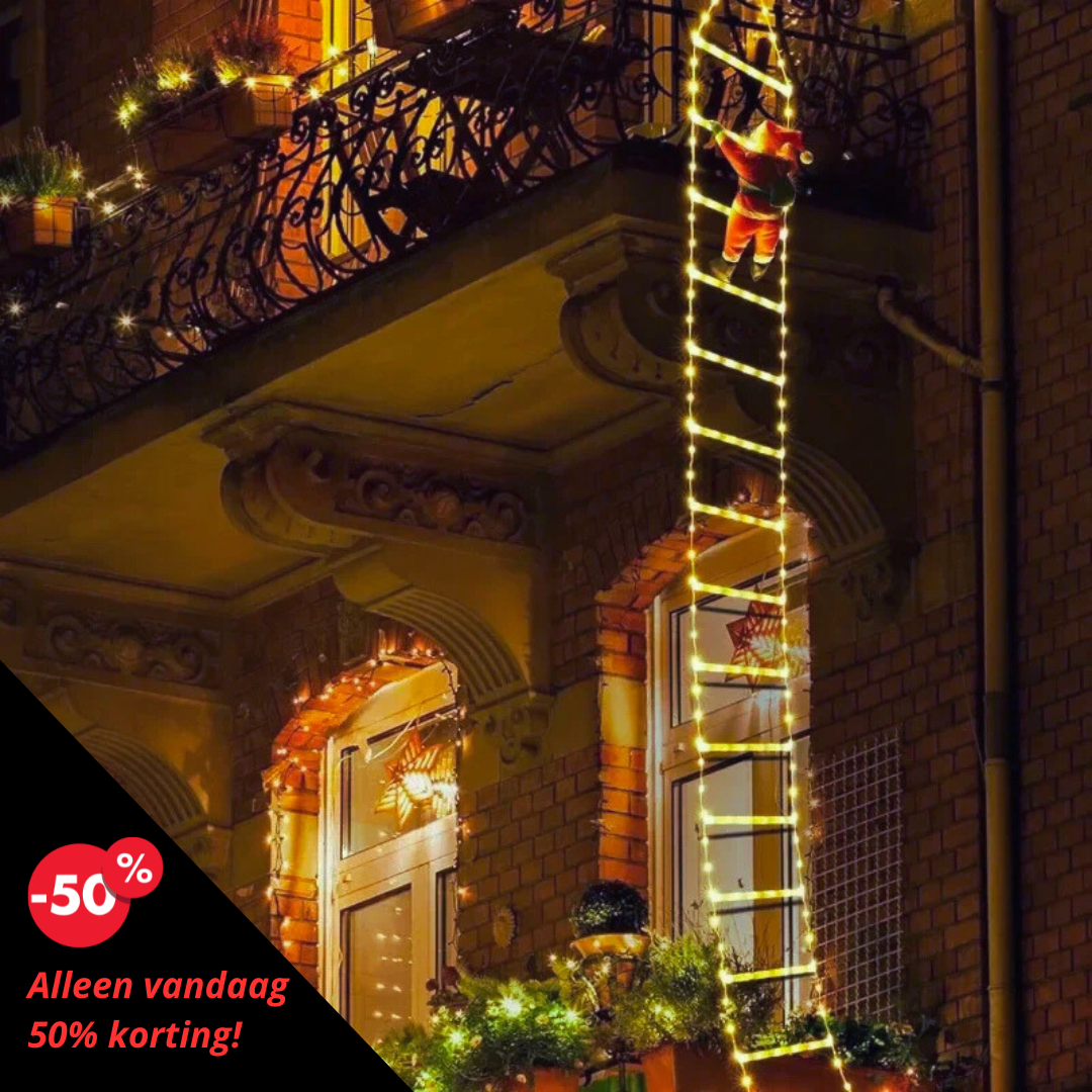 ClimbLight Santa™|De ladder naar een schitterende kerst!