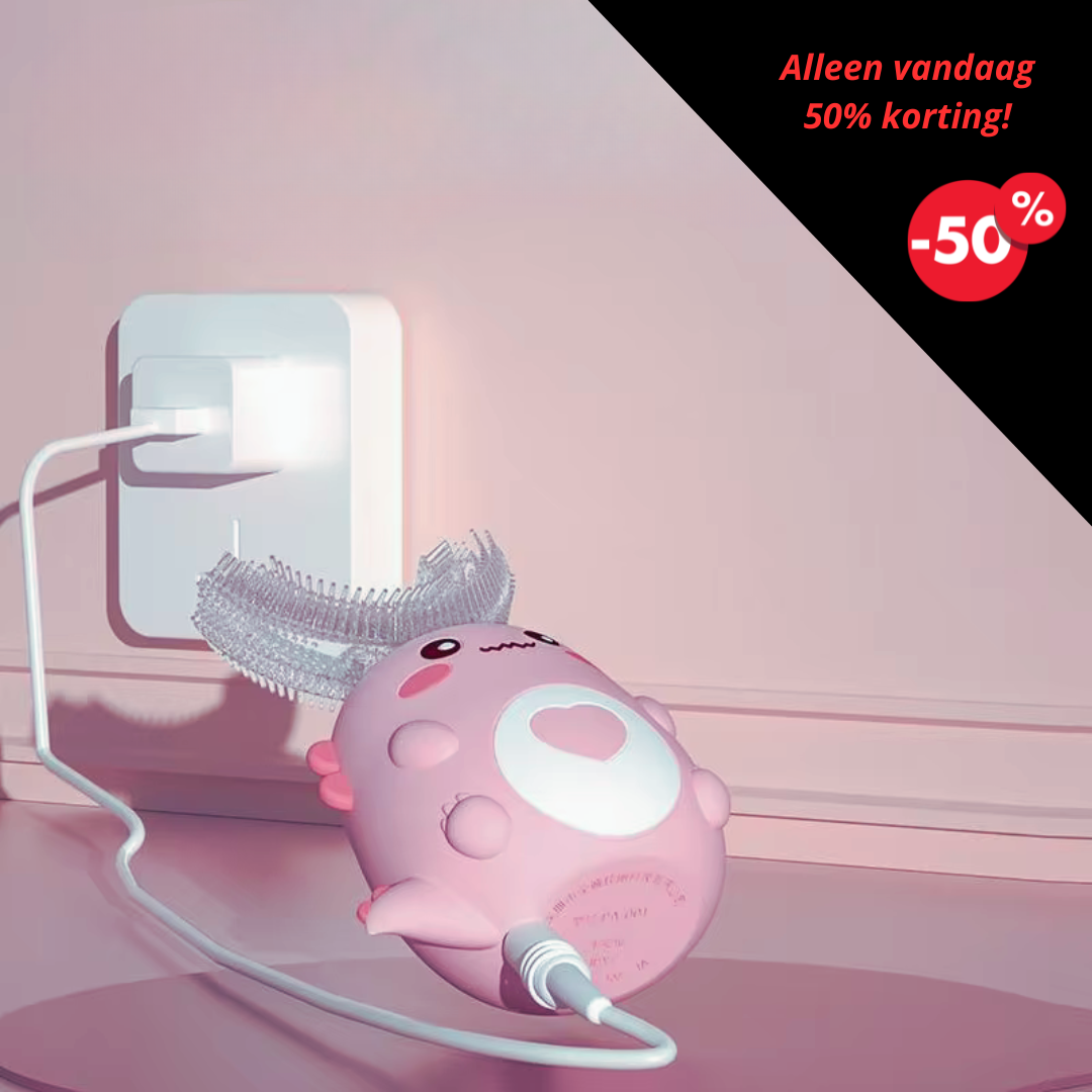 ToothyPal™ U-Brush|Elke dag een sprankelende kinderlach