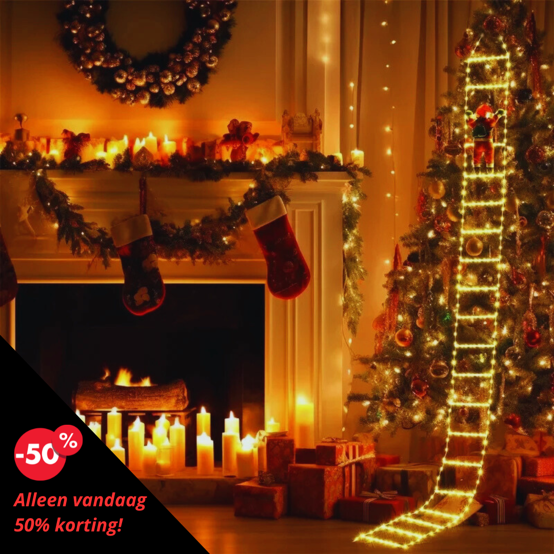 ClimbLight Santa™|De ladder naar een schitterende kerst!