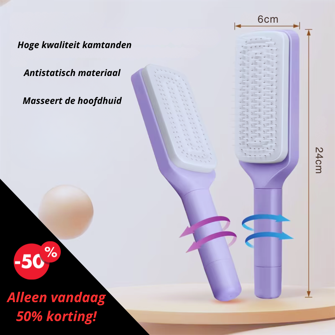 CleanEase Pro Brush™|Minder tijd aan schoonmaken, meer tijd voor stijl
