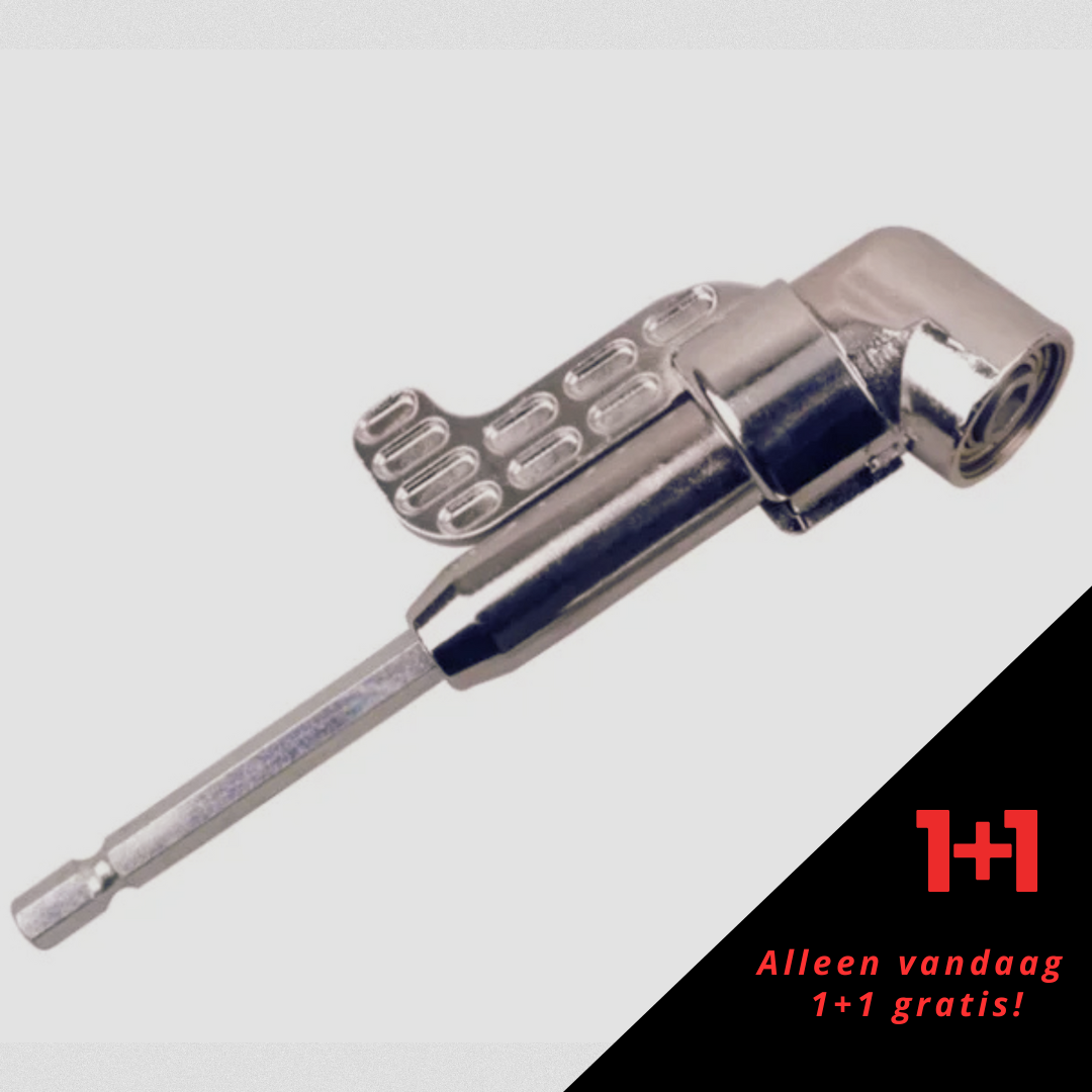 FlexiDrive 105° Bit Adapter™|Bereik wat normaal onbereikbaar is
