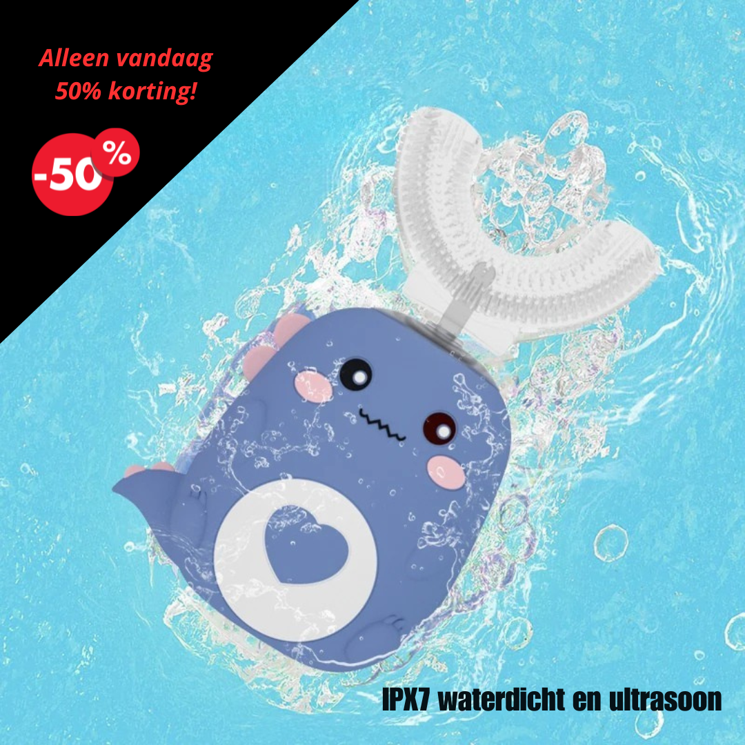 ToothyPal™ U-Brush|Elke dag een sprankelende kinderlach