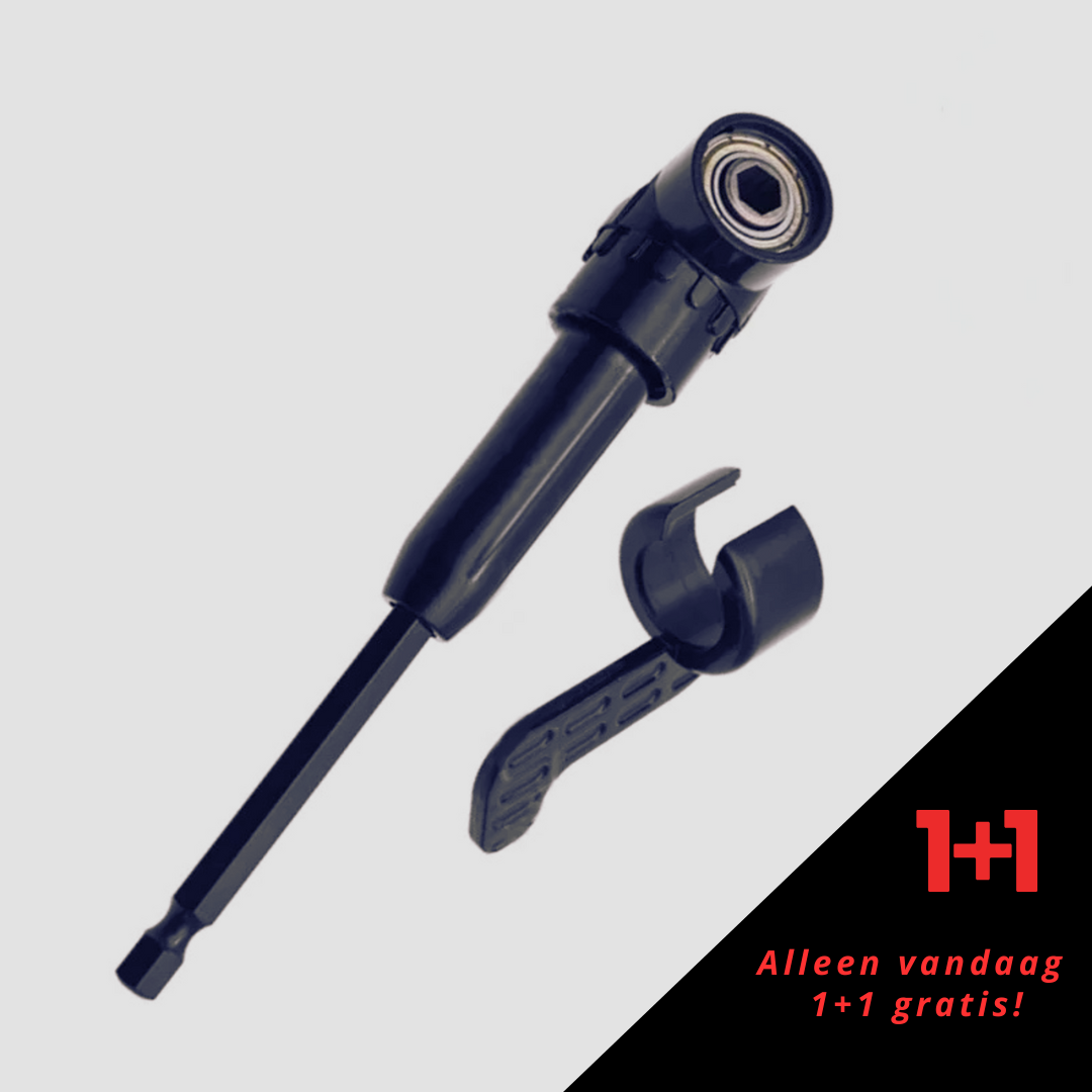 FlexiDrive 105° Bit Adapter™|Bereik wat normaal onbereikbaar is