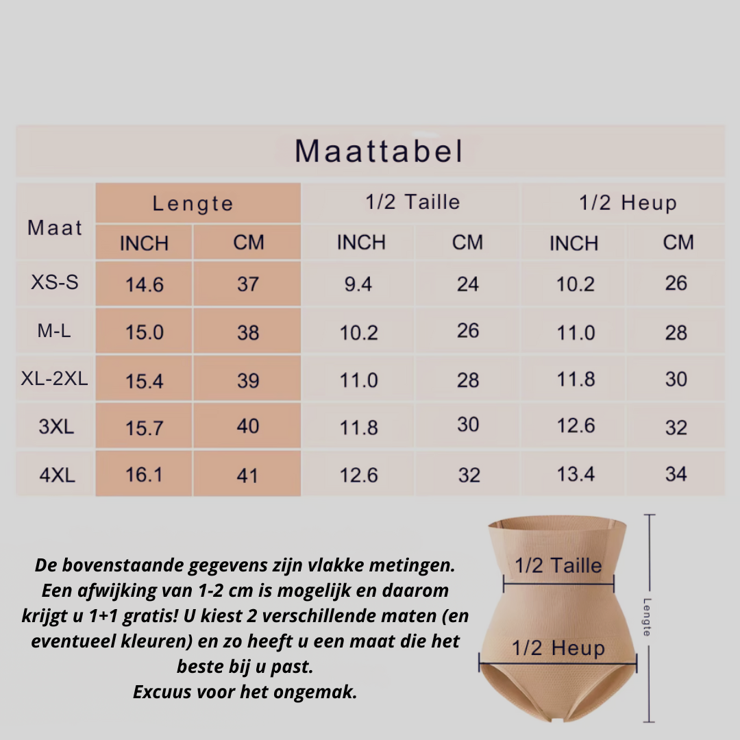 WaistLine Perfect Shaper™|Strak, elegant en toch comfortabel