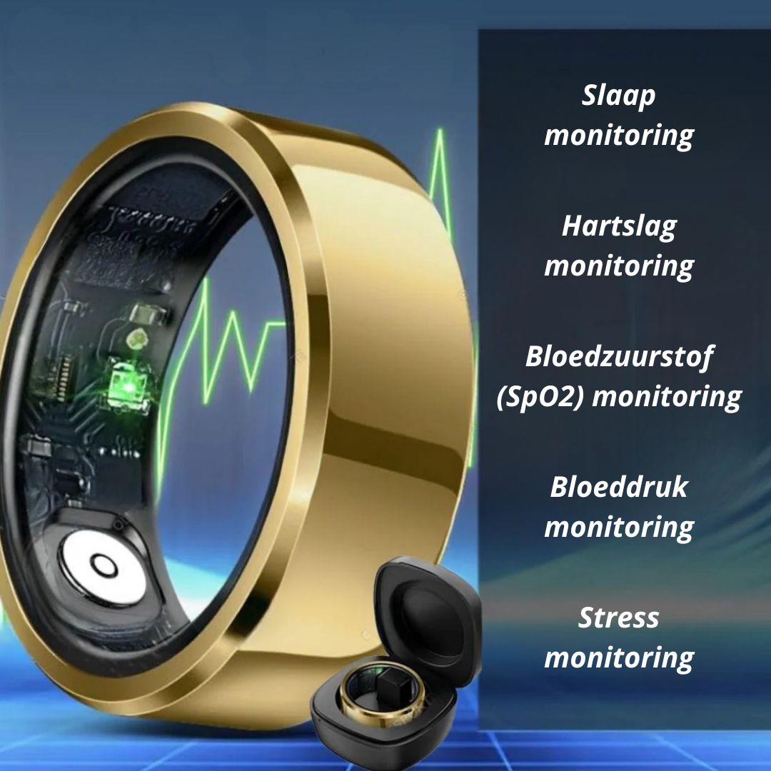 SmartVital Ring™|Draag je gezondheid aan je vinger