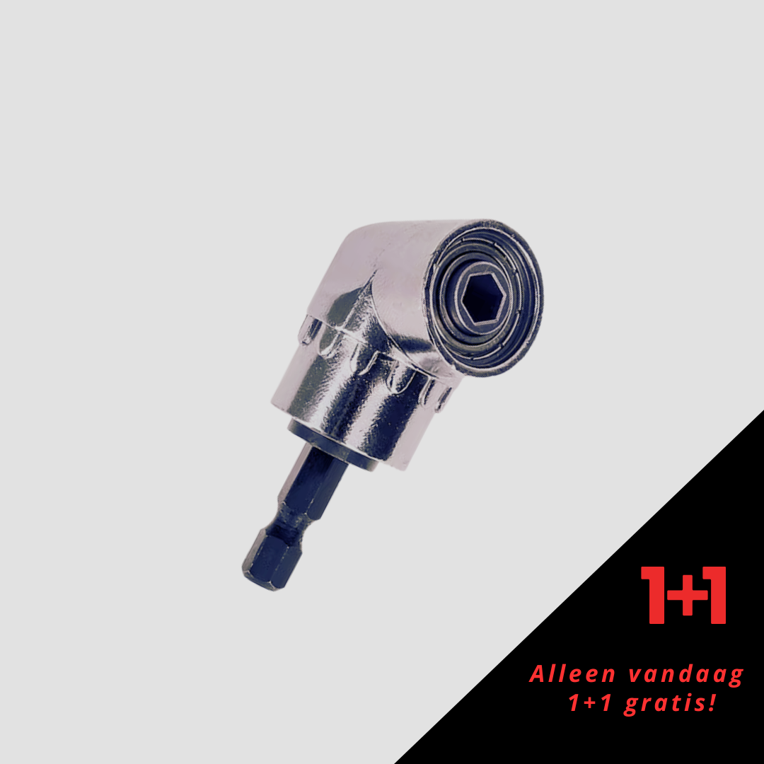FlexiDrive 105° Bit Adapter™|Bereik wat normaal onbereikbaar is